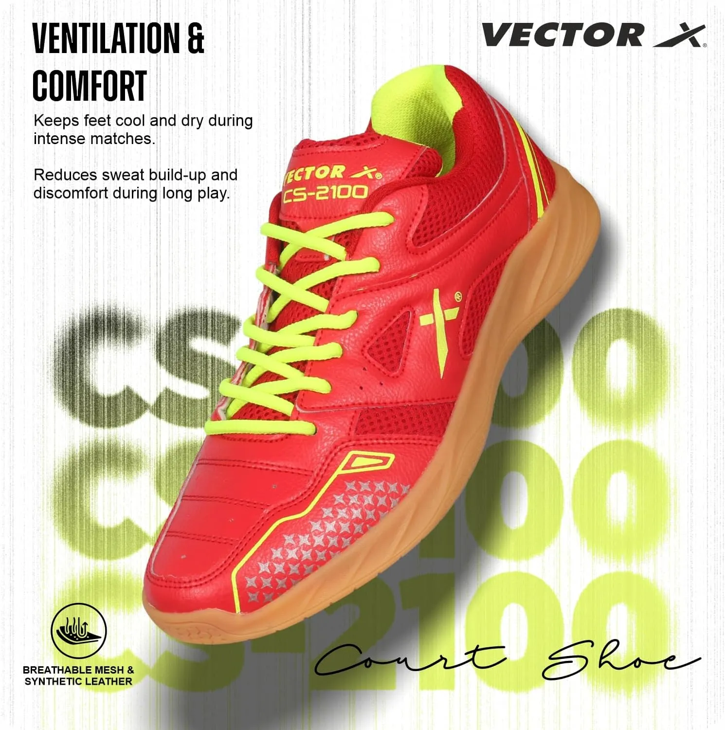 CS-2100 Court Shoes for Boys & Girls