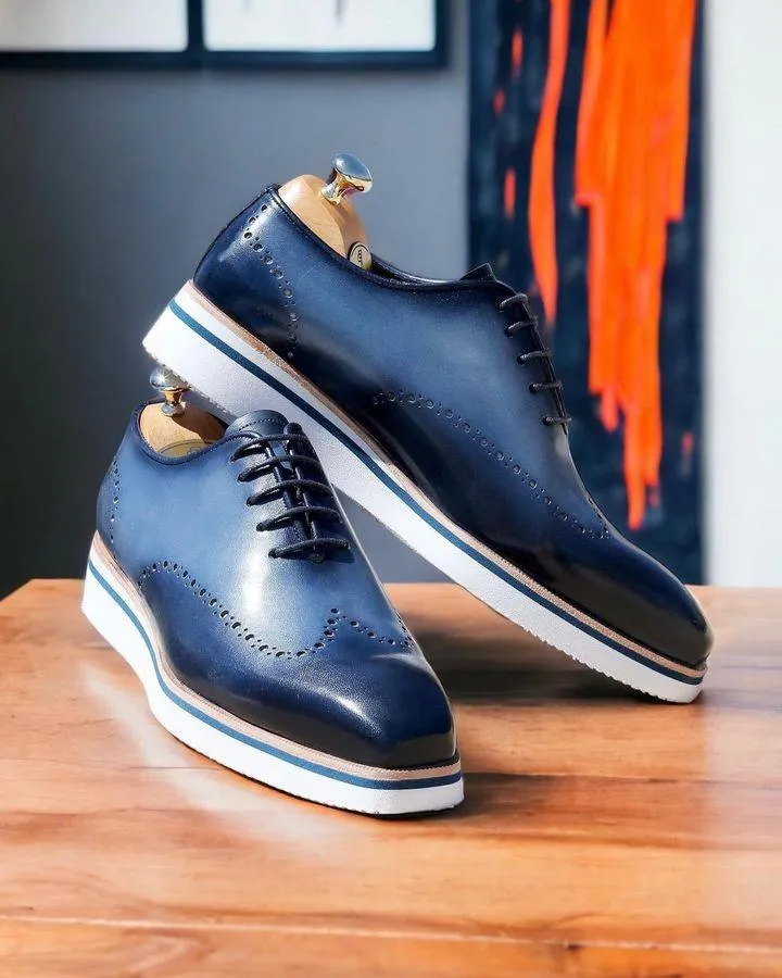 Designer Hooked Plaid Loafers