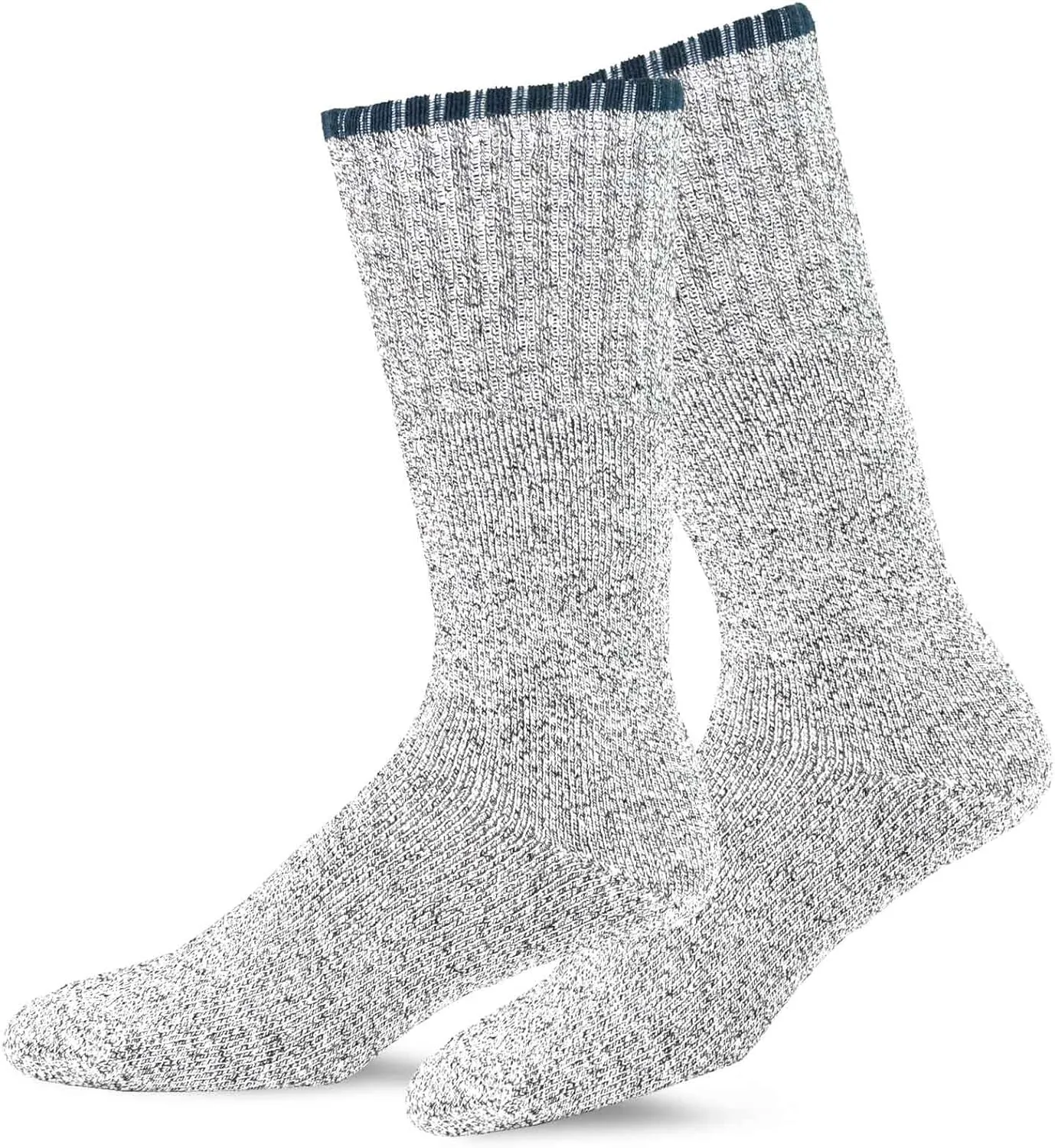 Eco Friendly Heavy Weight Recyled Cotton Winter Thermal Boot Socks Multi Pair for Women Men