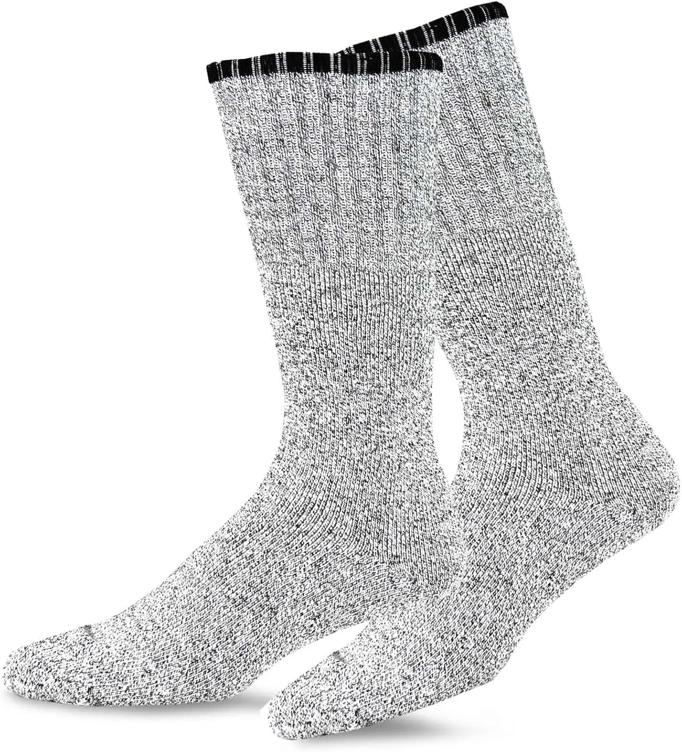 Eco Friendly Heavy Weight Recyled Cotton Winter Thermal Boot Socks Multi Pair for Women Men