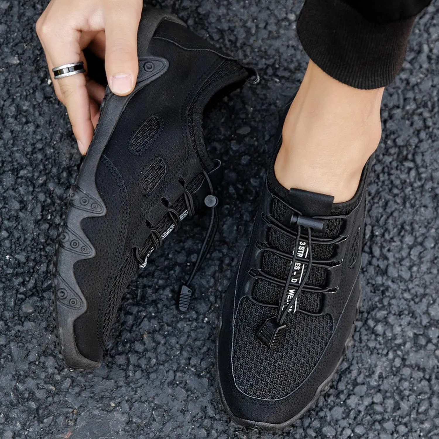 Fashion Orthopedic Sneakers for Men Comfortable Breathable Lightweight Tennis Shoe Men's Business Casual Shoes