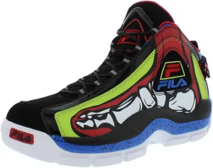 Fila Grant Hill 2 Racing Mens Shoes Size 7, Color: Blue/White/Red/Green