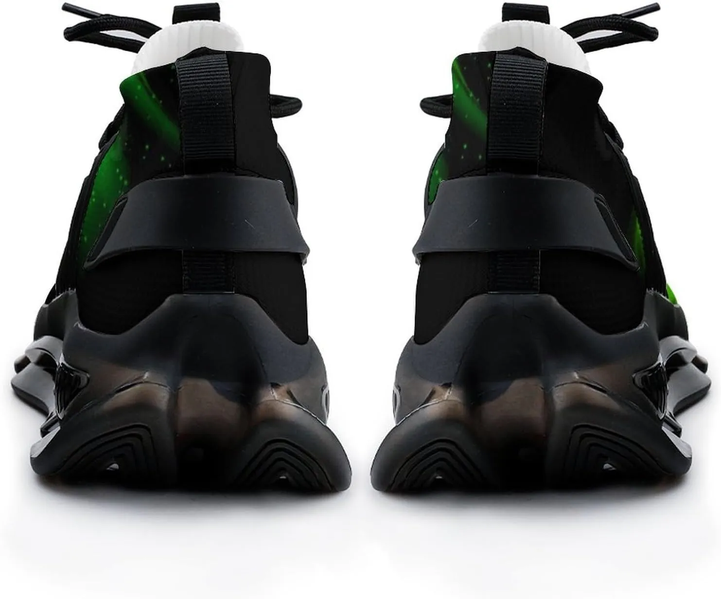 Fire Head of Dragon Walking Shoes for Men Lightweight Tennis Fashion Elastic Sports Shoes Cushion Basketball Shoes