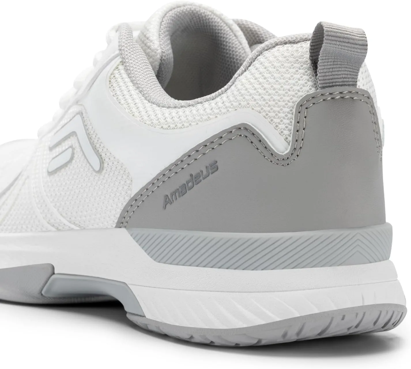 FitVille Wide Women's Pickleball Shoes Cloud-Like Lightweight Tennis Shoes with Arch Support Breathable Court Shoes for Racketball, Squash & Wide Toe Box