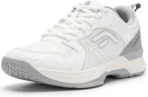 FitVille Wide Women's Pickleball Shoes Cloud-Like Lightweight Tennis Shoes with Arch Support Breathable Court Shoes for Racketball, Squash & Wide Toe Box