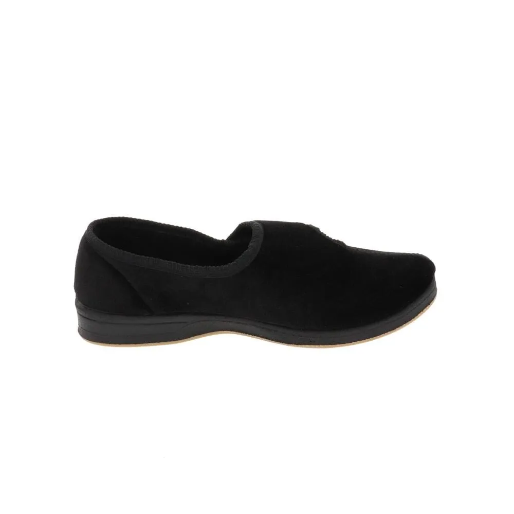 Foamtreads Women's Jewel Slippers- Black