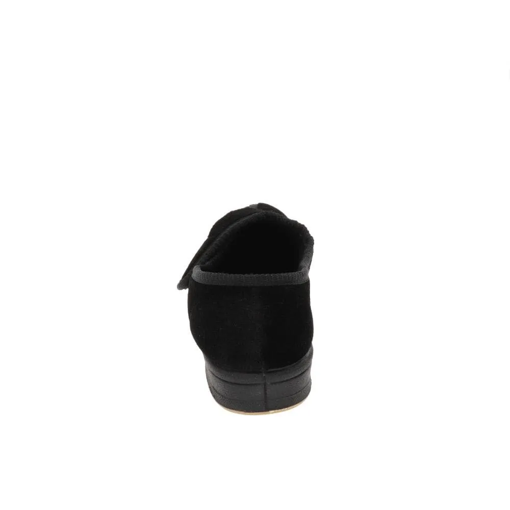 Foamtreads Women's Jewel Slippers- Black