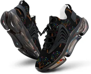 for Future Scientists Walking Shoes for Men Lightweight Tennis Fashion Elastic Sports Shoes Cushion Basketball Shoes