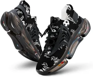 Future Soccer Player Walking Shoes for Men Lightweight Tennis Fashion Elastic Sports Shoes Cushion Basketball Shoes