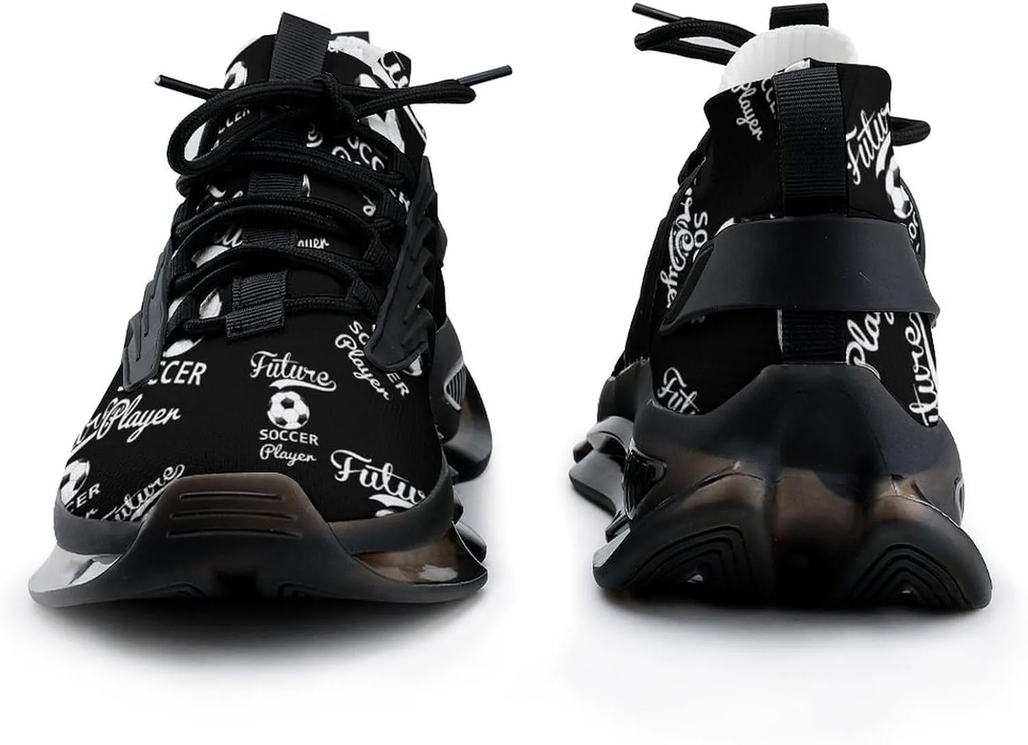 Future Soccer Player Walking Shoes for Men Lightweight Tennis Fashion Elastic Sports Shoes Cushion Basketball Shoes