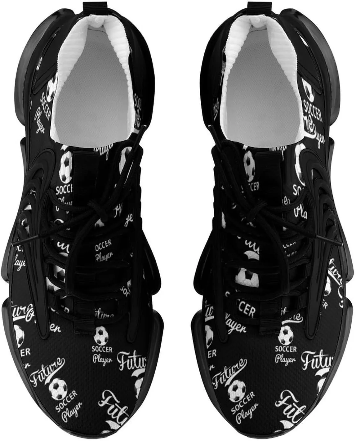 Future Soccer Player Walking Shoes for Men Lightweight Tennis Fashion Elastic Sports Shoes Cushion Basketball Shoes
