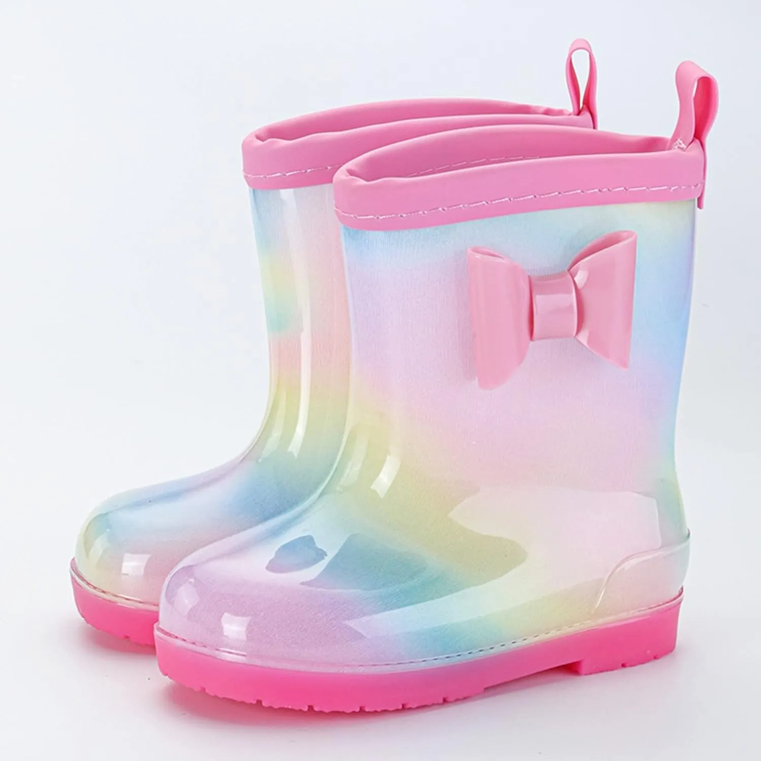 Girl Shoes Rain Boots Cartoon Children Rain Boots Boys Girls Infant Rain Boots Water Rubber Shoes Kids Rain Boots