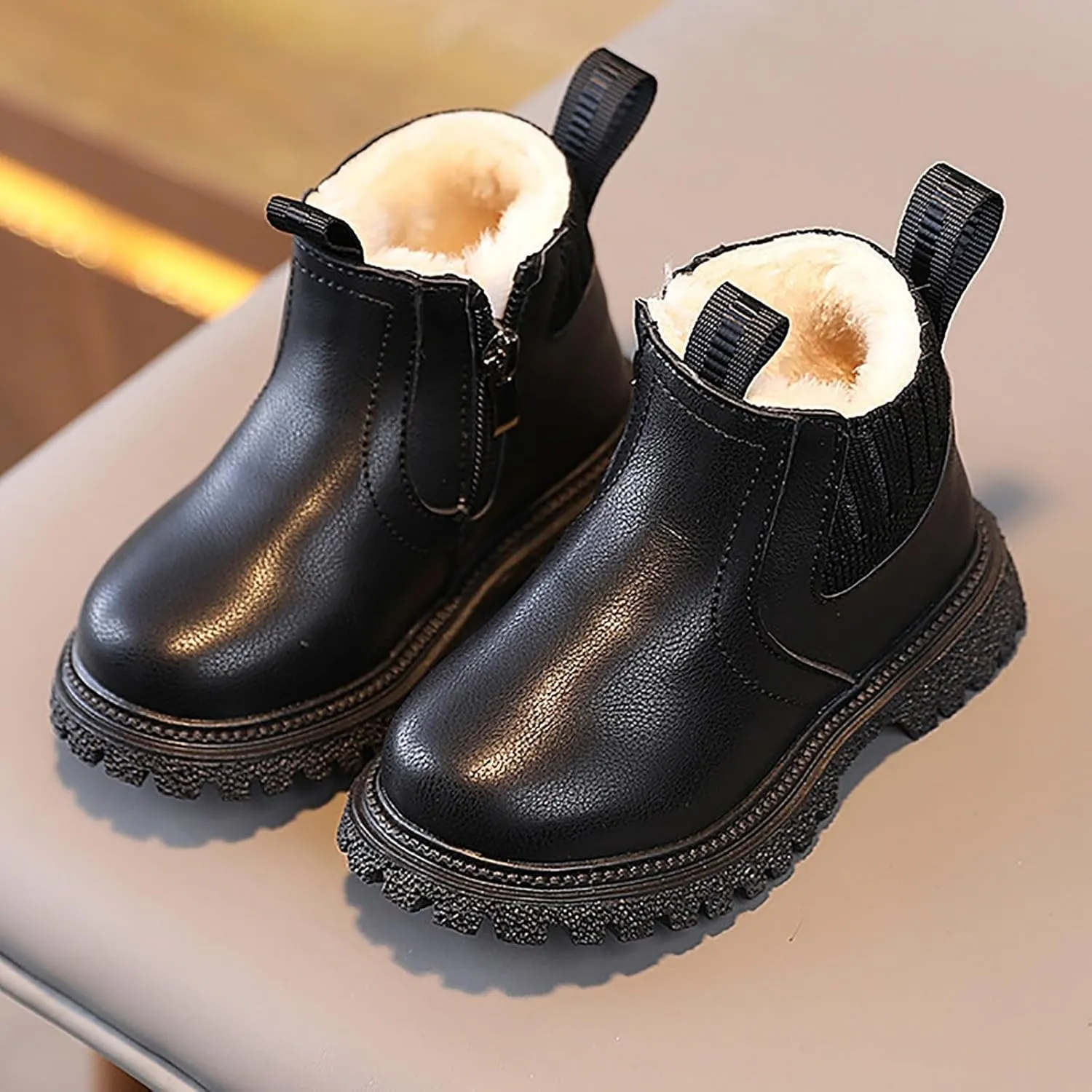 Girls and Boys Snow Fashion Ankle Boots Warm Walking Outdoor Shoes Girls Sneakers Tennis Shoes Snow Winter Boots