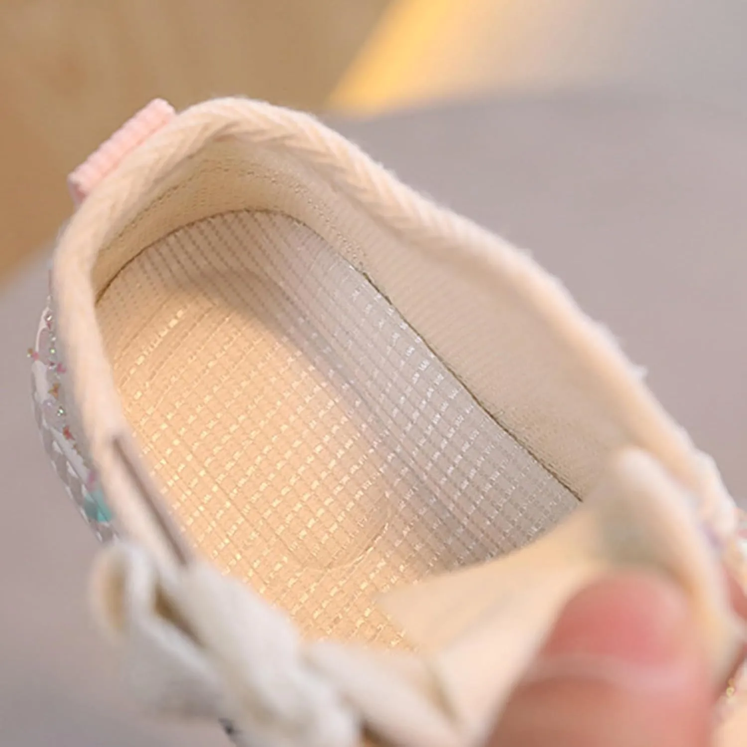 Girls Lace Sneakers Flat Non Slip Breathable Outdoor Sport Shoes Kids Ankle First Walking Shoes Fall Casual Sneakers