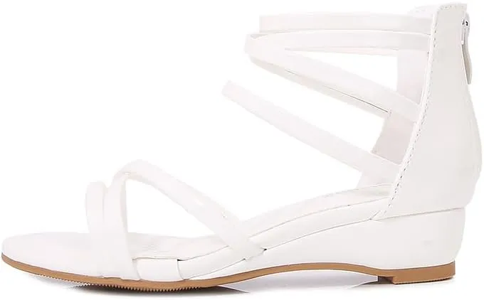 Girls Low Heel Chunky Sandals Wedding Dress Pumps Shoes