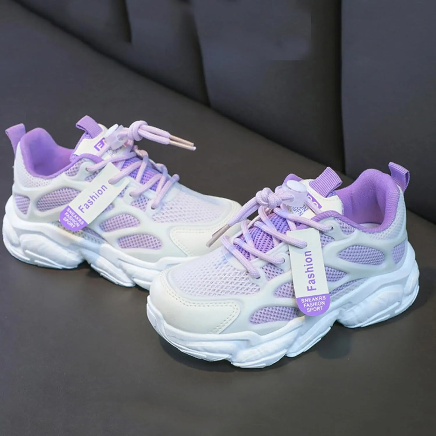 Girls Shoes Kids Girls Tennis Shoes for Running Athletic Walking Gym Sports Lightweight Breathable Jogger Sneakers