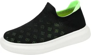 Girls Sneakers Toddler Sneakers Walking Shoes Boys Girls Mesh Tennis Shoes Lightweight Brethable Slip On Sneakers