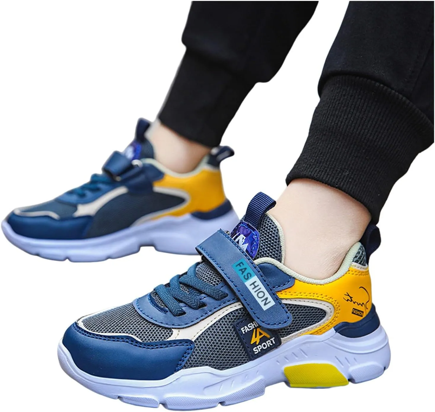Girls Sneakers Toddler Sneakers Walking Shoes Boys Girls Toddler Tennis Shoes Lightweight Brethable Slip On Sneakers