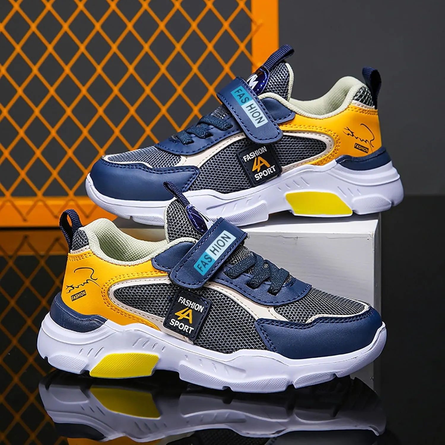 Girls Sneakers Toddler Sneakers Walking Shoes Boys Girls Toddler Tennis Shoes Lightweight Brethable Slip On Sneakers