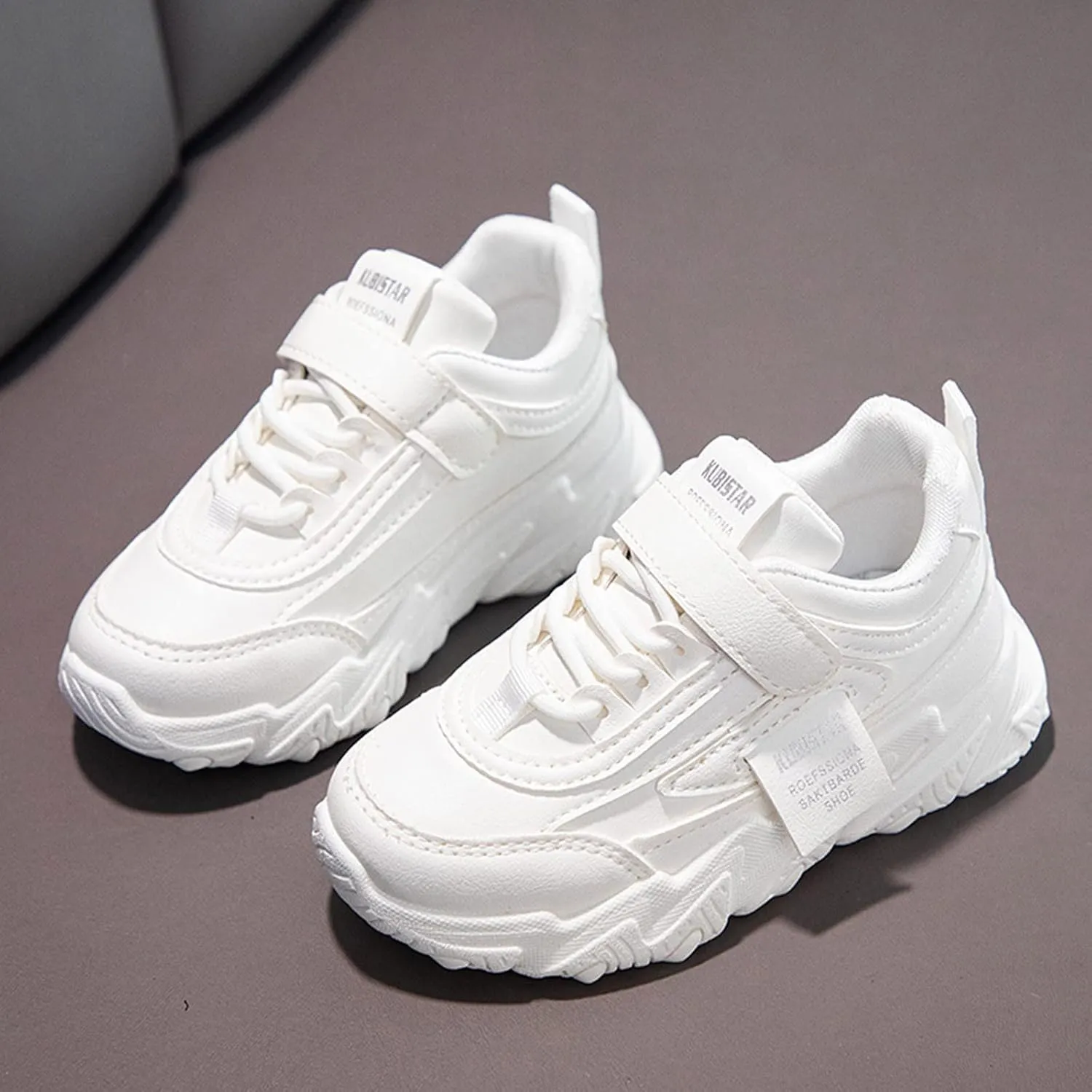 Girls Sneakers,Sneakers for Girls Fashion Sports Athletic Running Sneakers Kids Breathable Lace Up Mesh Walking Shoes