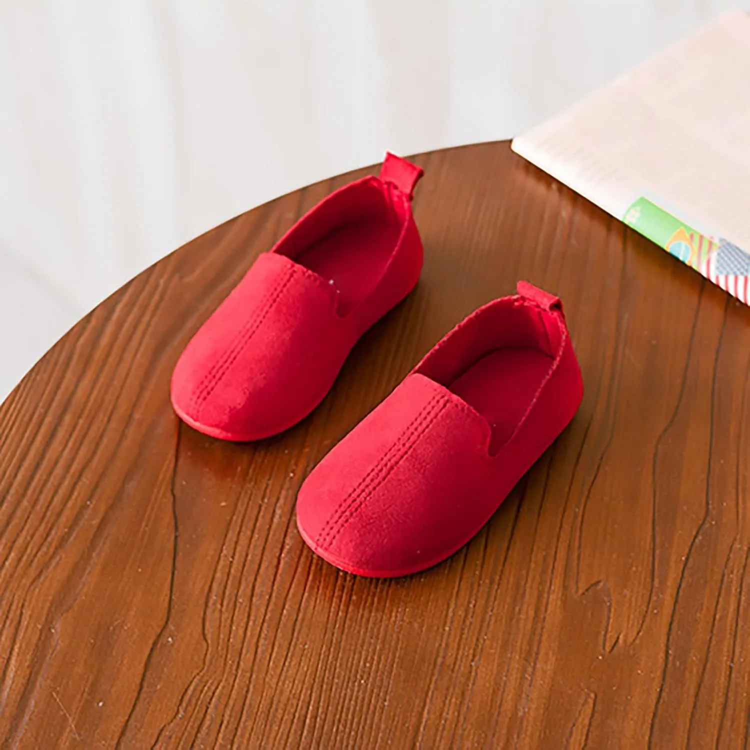 Girls Tennis Shoes Toddler Baby Girls Shoes Fashion Girls Autumn Casual Shoes Solid Color Bright Toddler Shoes