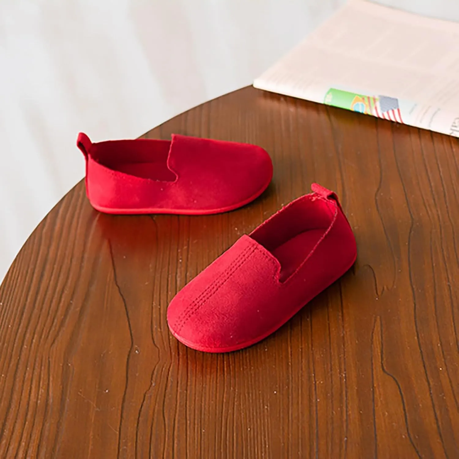 Girls Tennis Shoes Toddler Baby Girls Shoes Fashion Girls Autumn Casual Shoes Solid Color Bright Toddler Shoes