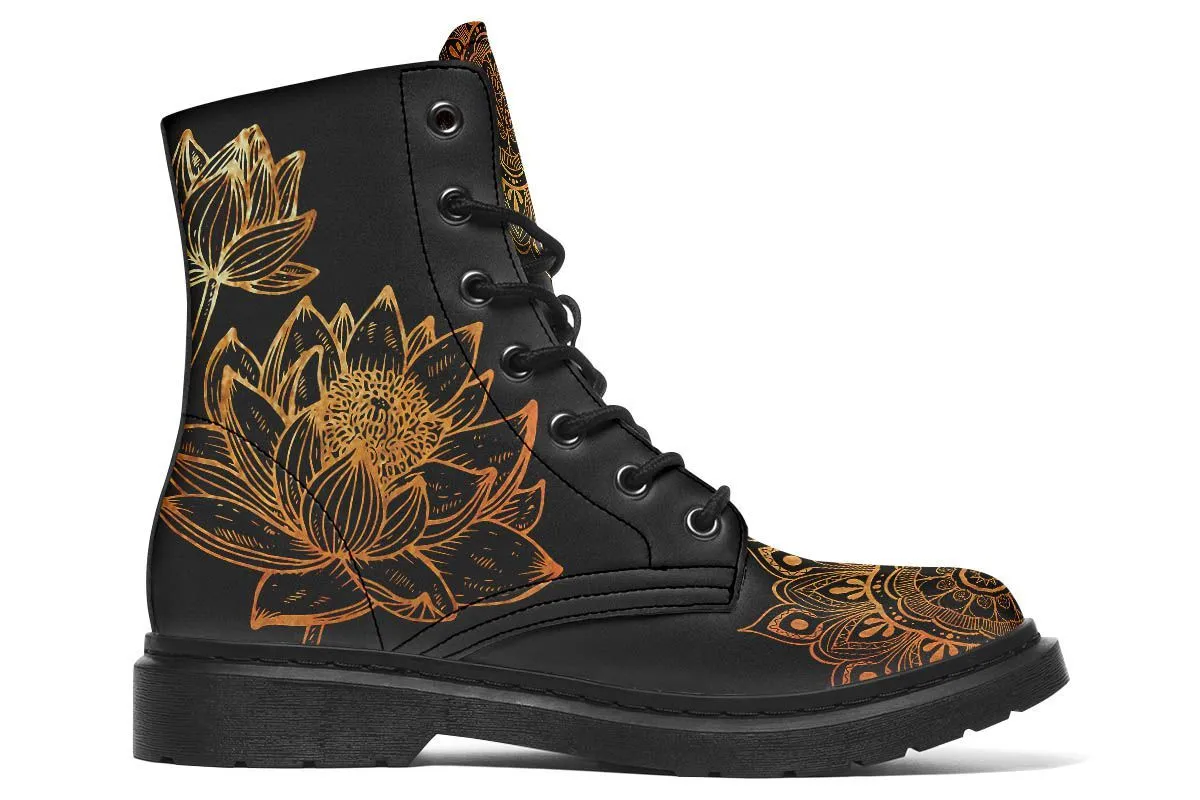 Gold Lotus Flower