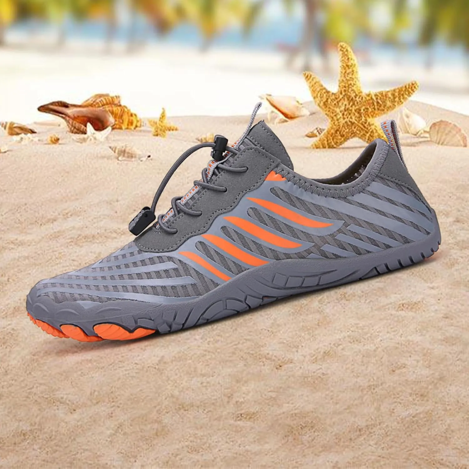 Grounded Barefoot Footwear Shoes for Women Men Pro Barefoot Shoes Non-Slip Wide Toe Hiking Bare Foot Unisex Breathable and Comfortable Athletic Water Shoe Quick-Dry Design for Outdoor Walking