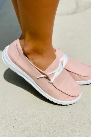 Gypsy Jazz: Holly Canvas Sneakers - Blush