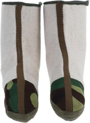HANABASS 1 Pair Men Winter Boots Waterproof Insulated Cozy Liner Sports Socks Warm Boot Socks