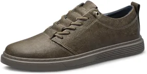 Handmade Genuine Leather Casual Shoes for Men Lace-Up Sneakers Luxury Brand Man Breathable Comfortable Shoes Skate Driving Shoes