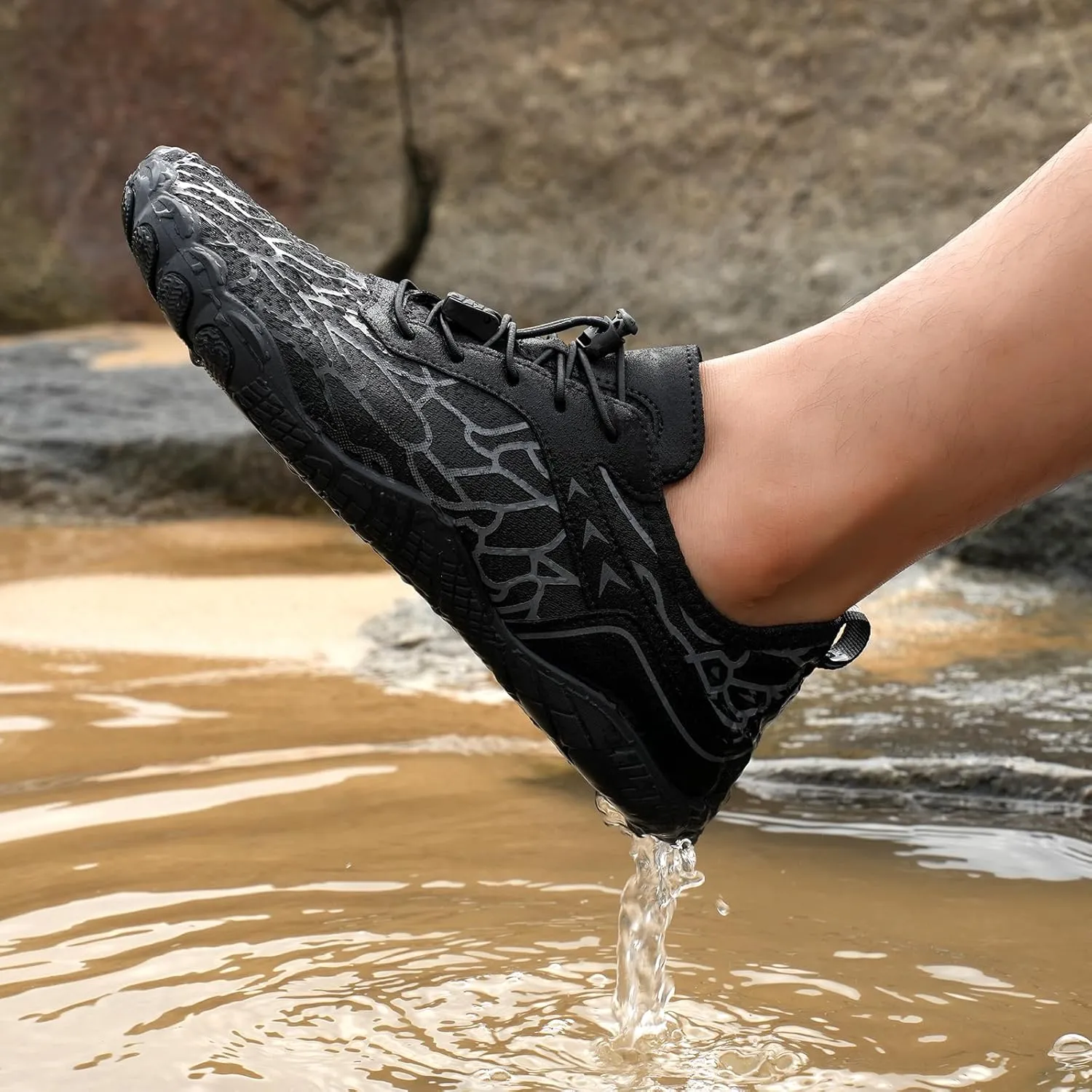 Hike Barefoot Shoes for Women Men Grounded Footwear Barefoot Shoes Pro - Healthy & Non-Slip Barefoot Shoes Unisex Pro Barefoot Shoes with Wide Toe Box, Barefoot Footwear Shoes Barefoot Sneakers