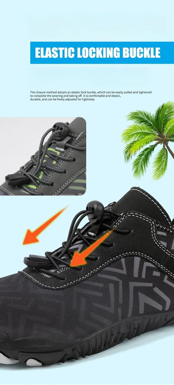 Hike Barefoot Shoes for Women Men, Pro Barefoot Shoes with Wide Toe Box, Healthy & Non-Slip Lightweight Breathable Tennis Shoe, Athletic Hiking Sneakers