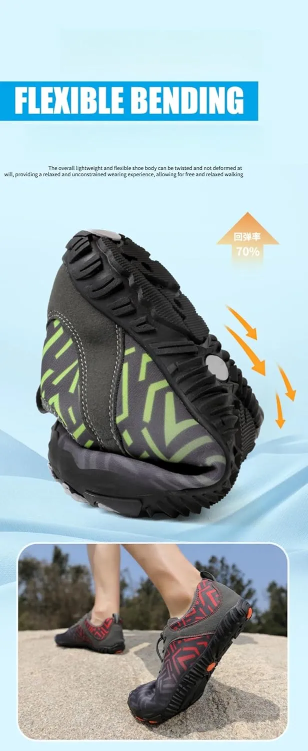 Hike Barefoot Shoes for Women Men, Pro Barefoot Shoes with Wide Toe Box, Healthy & Non-Slip Lightweight Breathable Tennis Shoe, Athletic Hiking Sneakers
