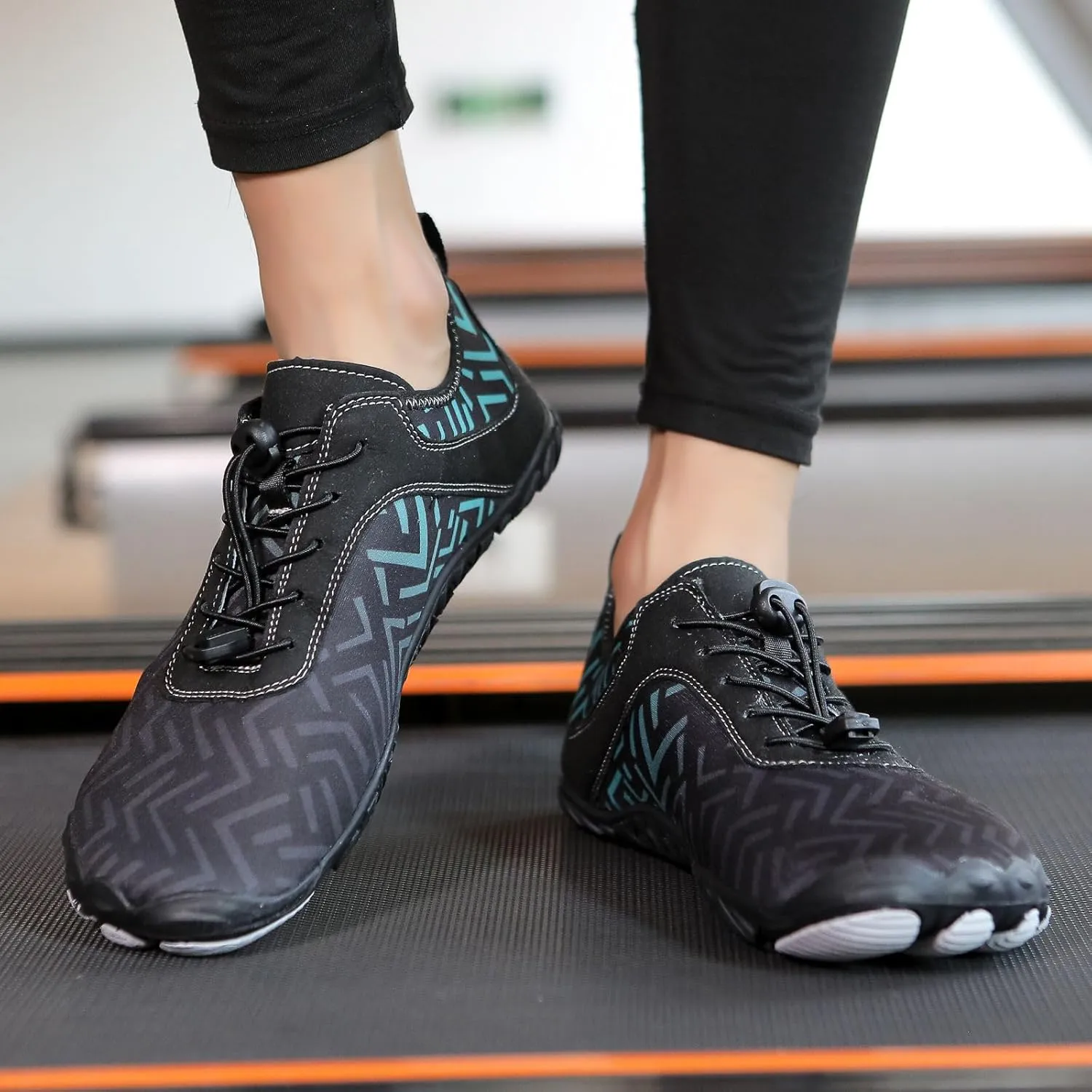 Hike Barefoot Shoes for Women Men, Pro Barefoot Shoes with Wide Toe Box, Healthy & Non-Slip Lightweight Breathable Tennis Shoe, Athletic Hiking Sneakers