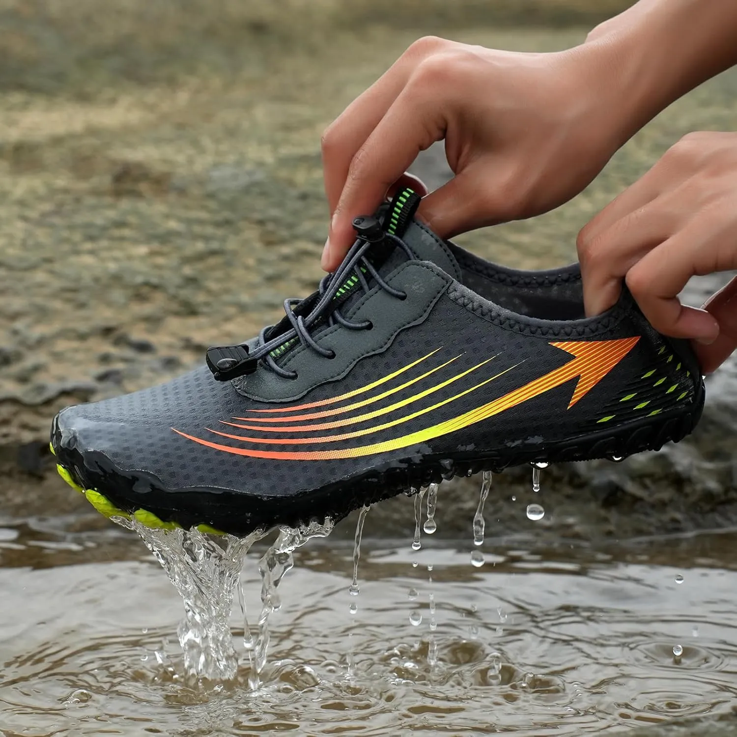 Hike Barefoot Shoes for Women Summer Quick Dry Non-Slip Breathable Grounding Footwear Athletic Trainer Running Sneaker Beach Pool Aqua Swim Surf Hiking Shoes
