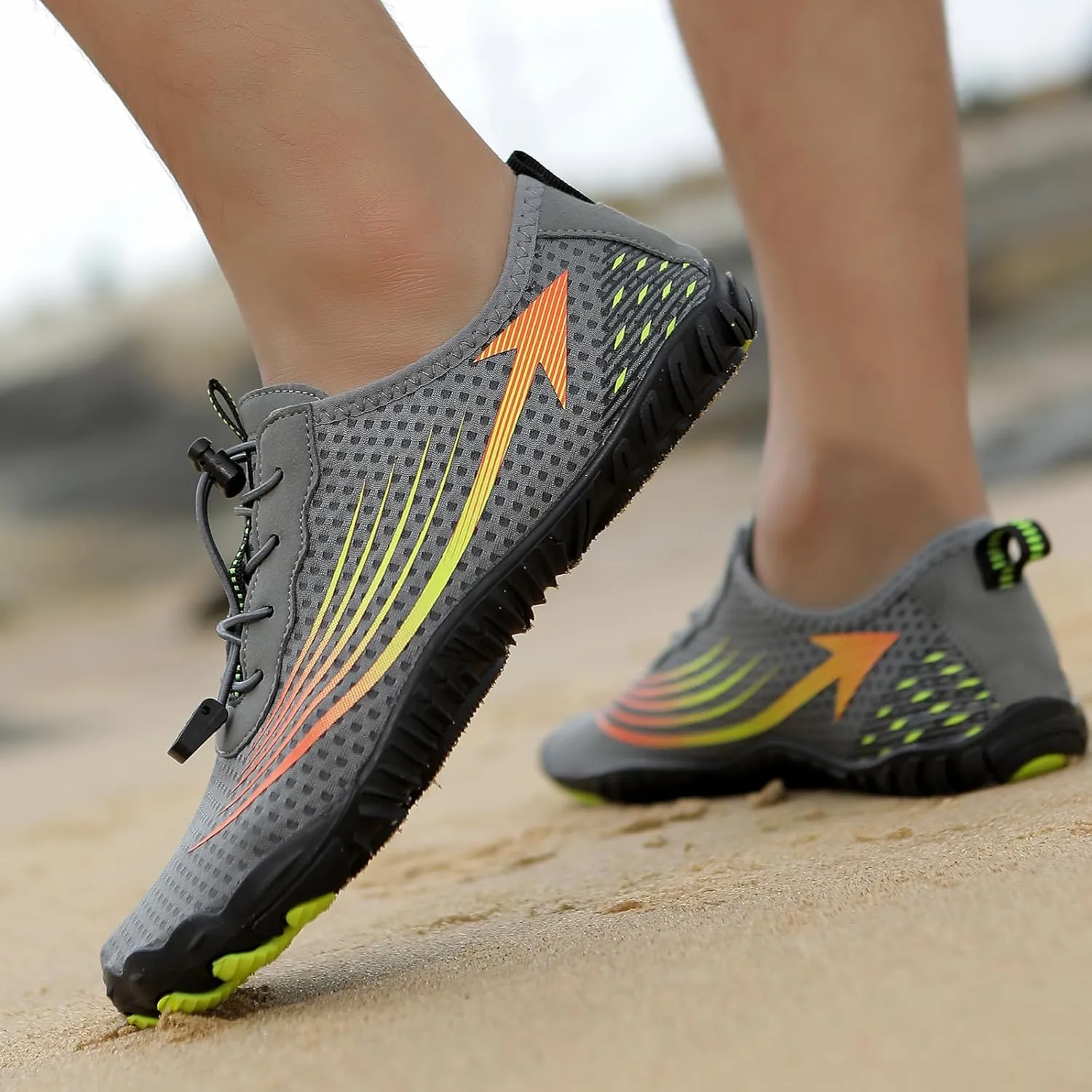 Hike Barefoot Shoes for Women Summer Quick Dry Non-Slip Breathable Grounding Footwear Athletic Trainer Running Sneaker Beach Pool Aqua Swim Surf Hiking Shoes