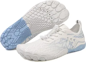 Hike Barefoot Shoes Womens Mens Anti-Slip Hiking Footwear Unisex Athletic Wide Toe Footwear Outdoor Beach Pool Aqua Swim Casual Hiking Shoes Train Healthy Running Sneaker