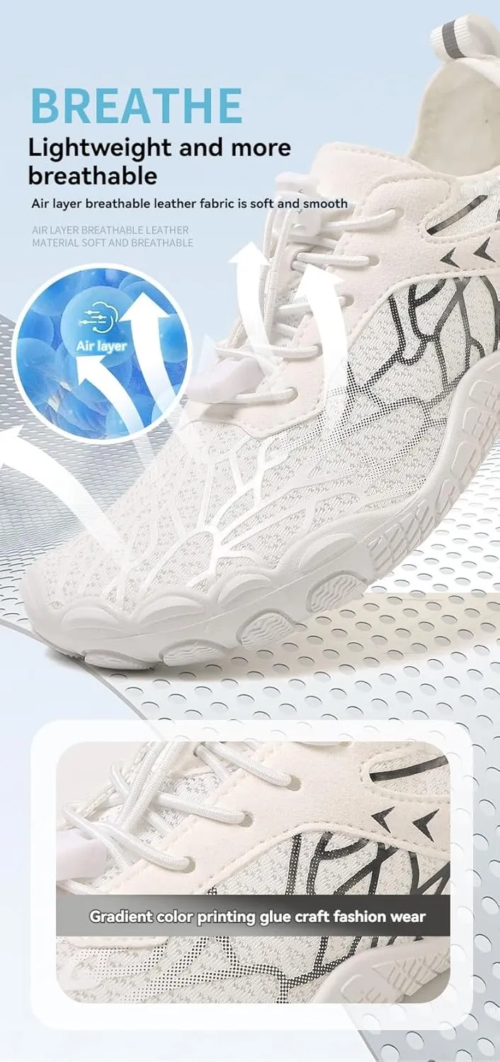 Hike Barefoot Shoes Womens Mens Water Shoes Wide Toe Barefoot Hiking Shoes Sports Outdoor Zero Drop Footwear