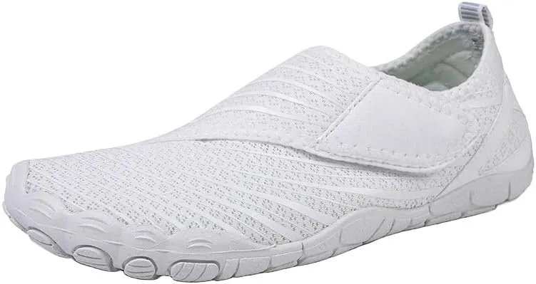 Hike Barefoot Shoes Womens Quick Dry Wide Toe Footwear Athletic Non-Slip Grounding Shoes Lightweight Comfortable Beach Pool Aqua Swim Surf Walking Hiking Shoe