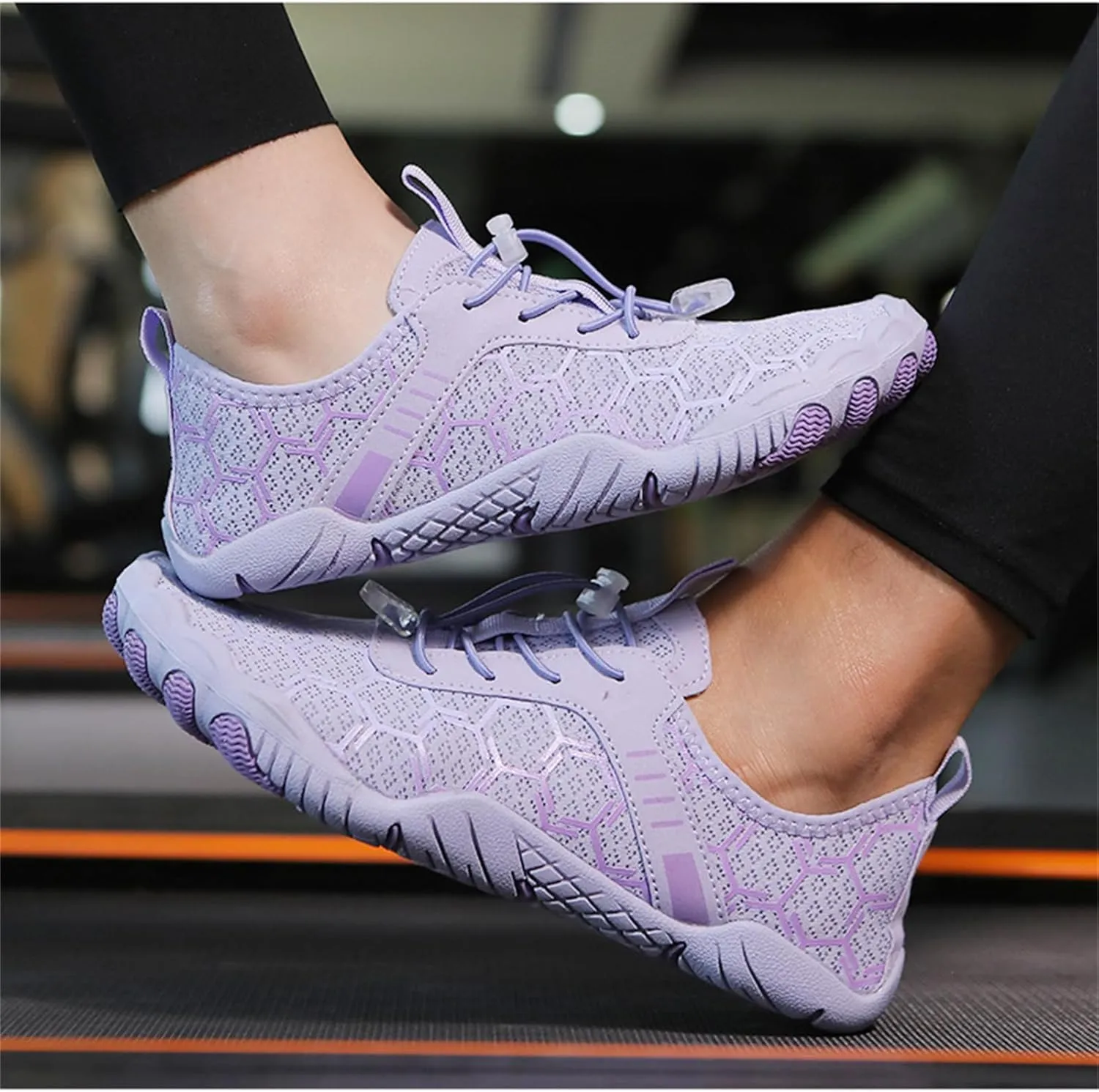 Hike Shoes Women Men Pro Barefoot Shoes with Wide Toe Box Healthy & Non-Slip Lightweight Breathable Sneakers Unisex Quick Dry Zero Drop Trail Running Shoe Sneakers
