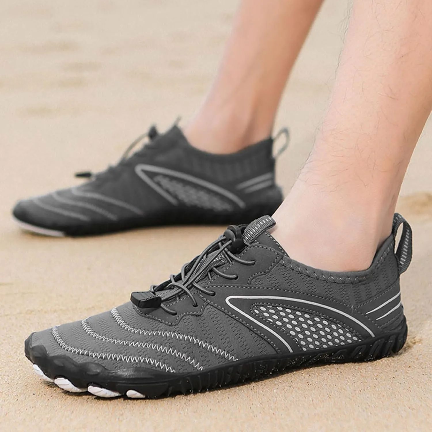 Hiking Barefoot Shoes Women Wide Toe Box Grounded Footwear for Women Healthy & Non-Slip Barefoot Shoes Breathable Zero Drop Shoe Comfortable Casual Sneakers Walking, Running, Pool Swim Shoe Quick Dry