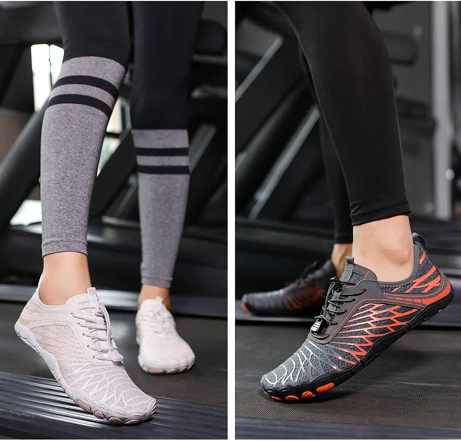 Hiking Footwear Barefoot Womens Mens, Pro - Healthy & Non-Slip Barefoot Shoes Unisex, Wide Toe Box Shoes for Men Women, Lightweight Breathable Outdoor Athletic Hike Shoe