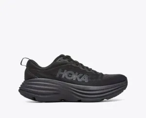 Hoka Men's Bondi 8 Running Shoes - All Black