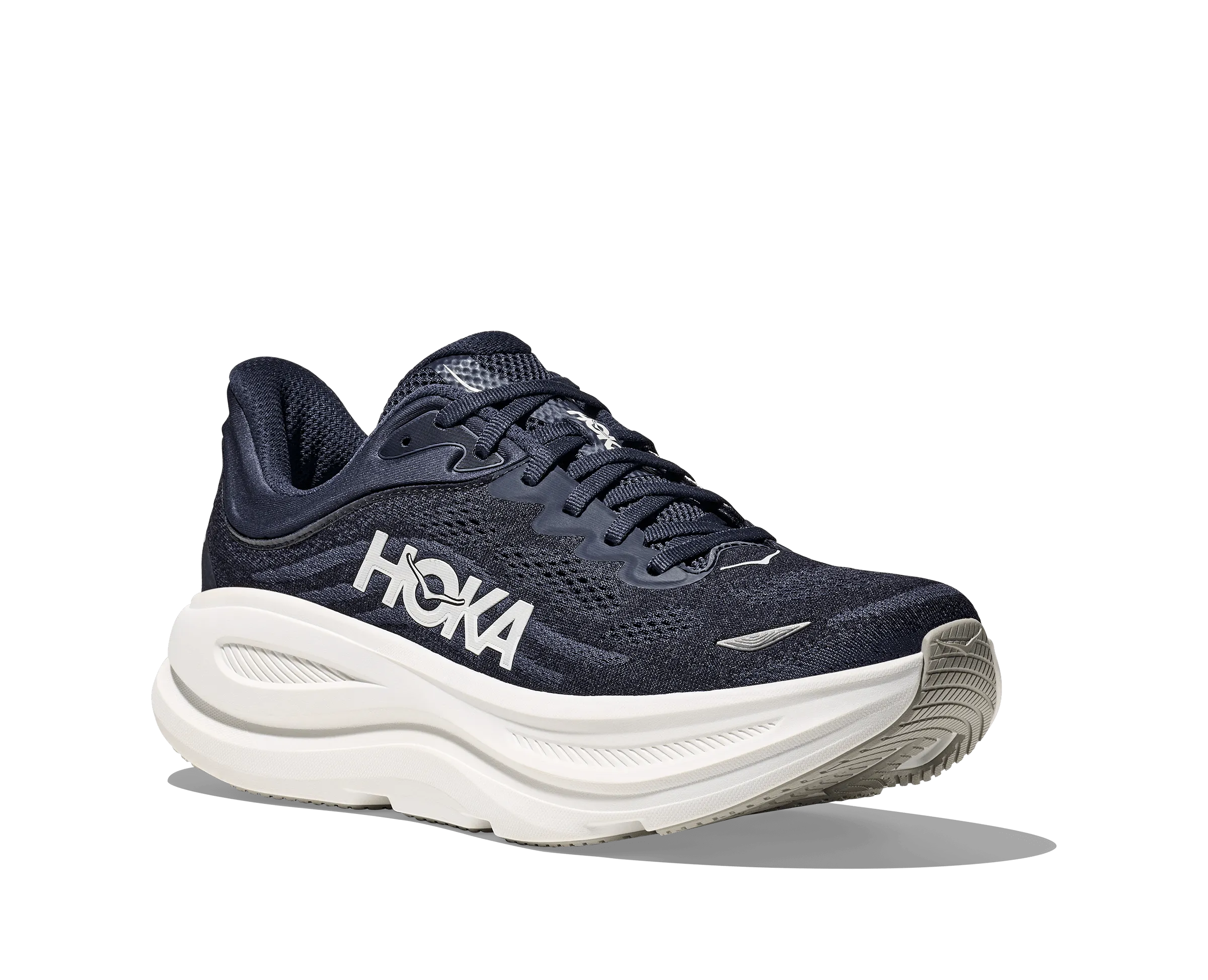 Hoka Men's Bondi 9 Running Shoes- Varsity Navy