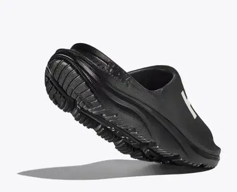 Hoka Unisex Ora Athletic Slides- Black/White