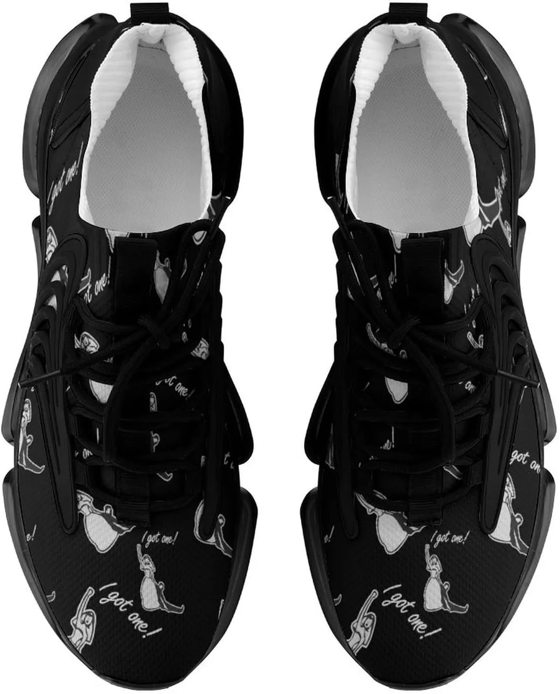 I Got One Gift for Bride Walking Shoes for Men Lightweight Tennis Fashion Elastic Sports Shoes Cushion Basketball Shoes
