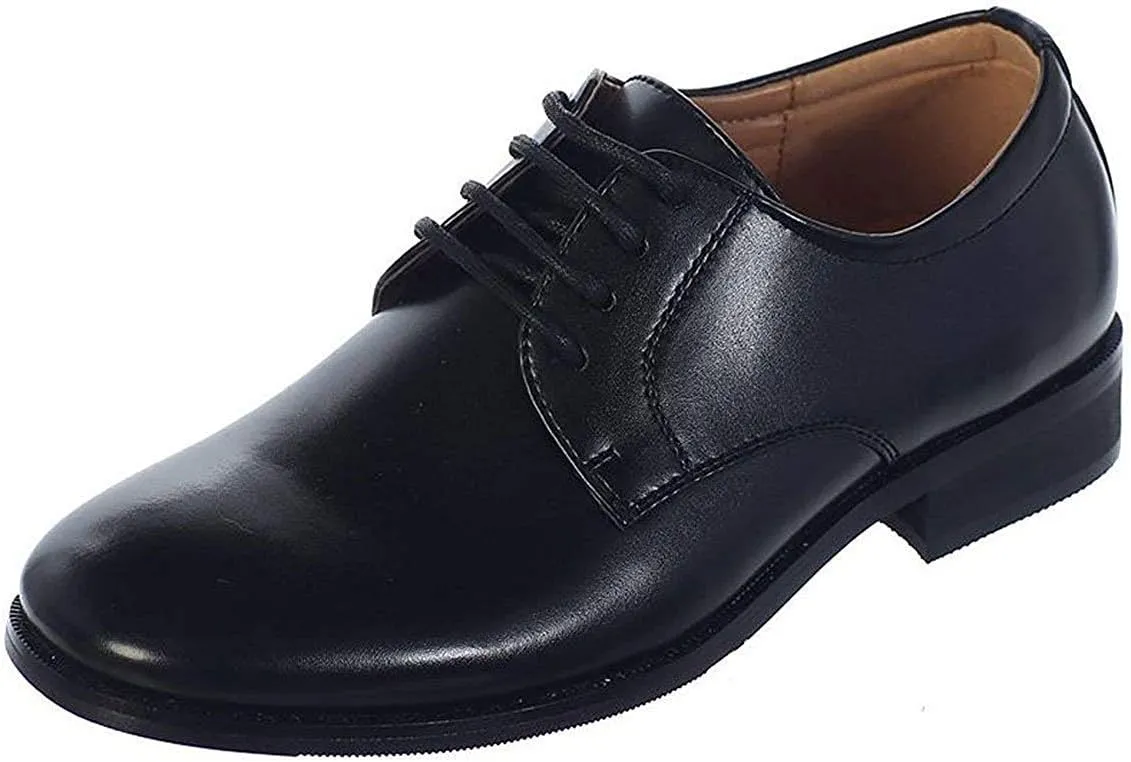 iGirlDress Boys Matte Oxford Boys Formal Special Occasion Dress Shoes