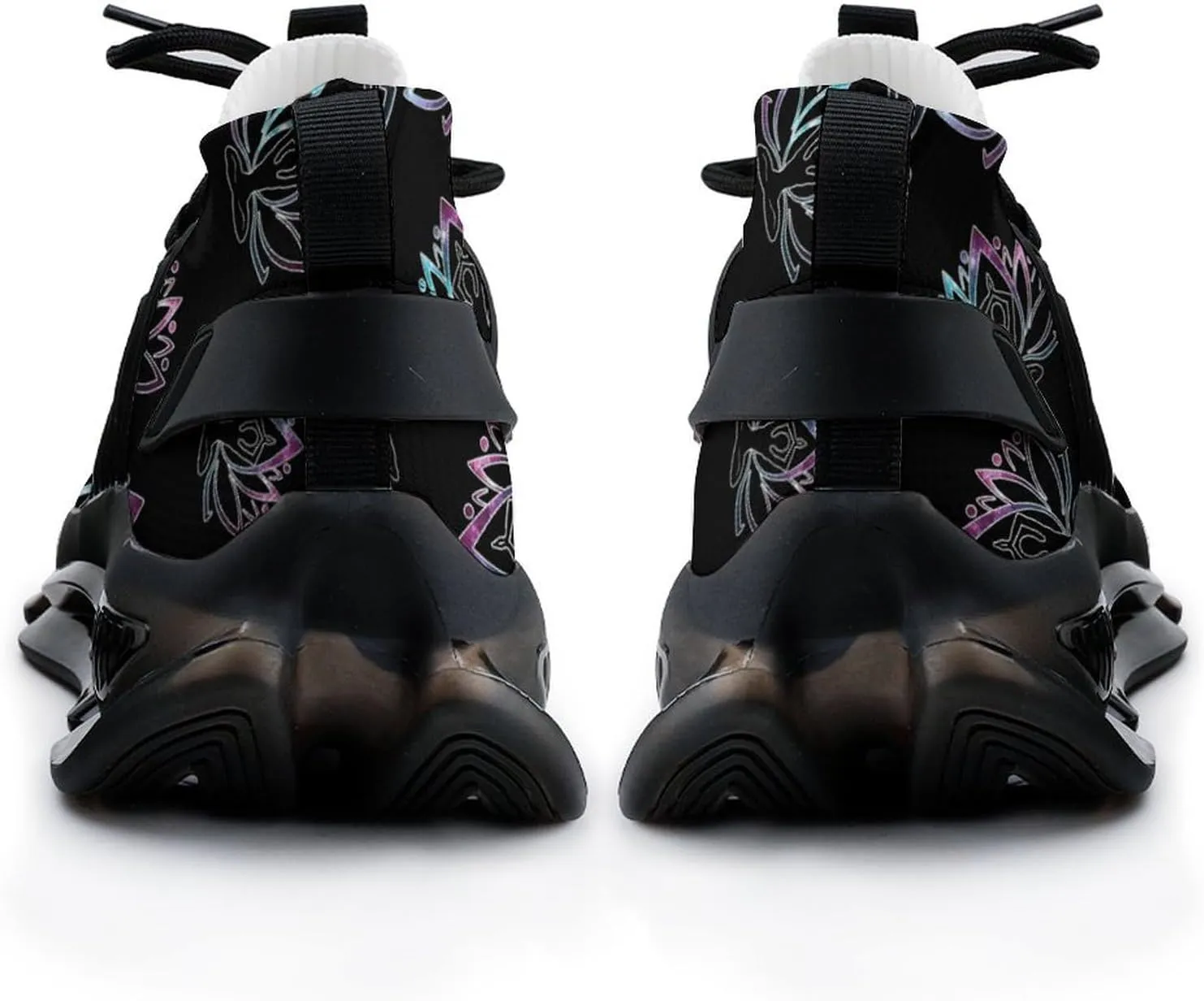 India Yoga Walking Shoes for Men Lightweight Tennis Fashion Elastic Sports Shoes Cushion Basketball Shoes