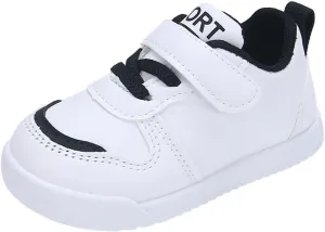 Infant Kids Sneakers School Running Loafers Lo?? Top Walking Tennis Casual Shoes Strap Athletic Sneakers for Children